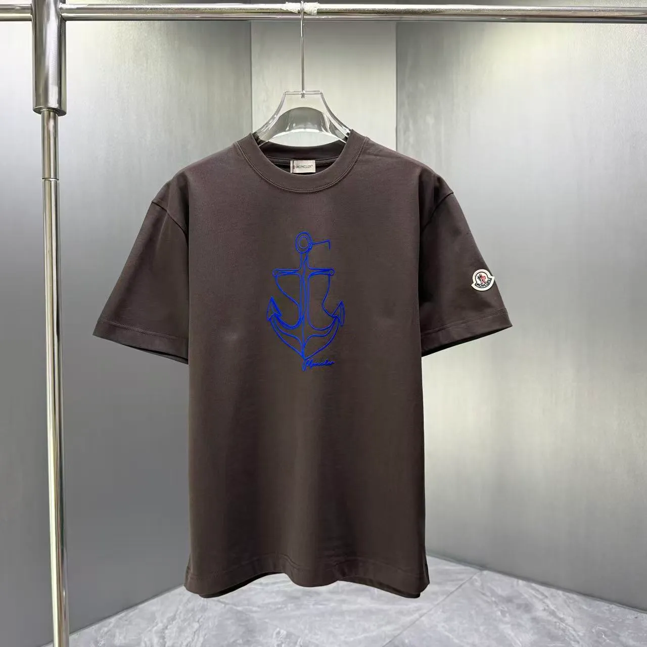 MONCL* * 2026 New Arrival T logo ：Black White Sizes：S M L XL XXL